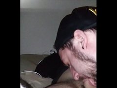 Drunk Straight Boy Lets Me Suck His Dick (Can't Get Hard)